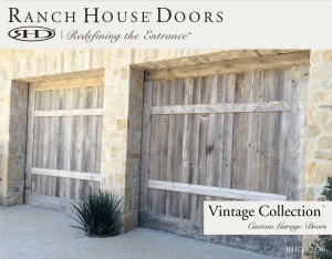 Vintage Ace Garage Door & Gate Co